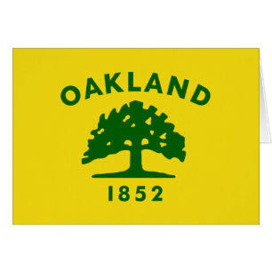 Oakland, kalifornische Flagge