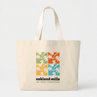 Oakland mahlt Taschen-Tasche Jumbo Stoffbeutel