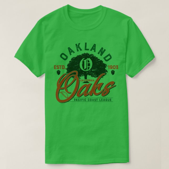 Oakland Oaks T-Shirt (Design vorne)