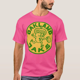 Oakland Oaks Vintag Basketball Logo Abs. T-Shirt