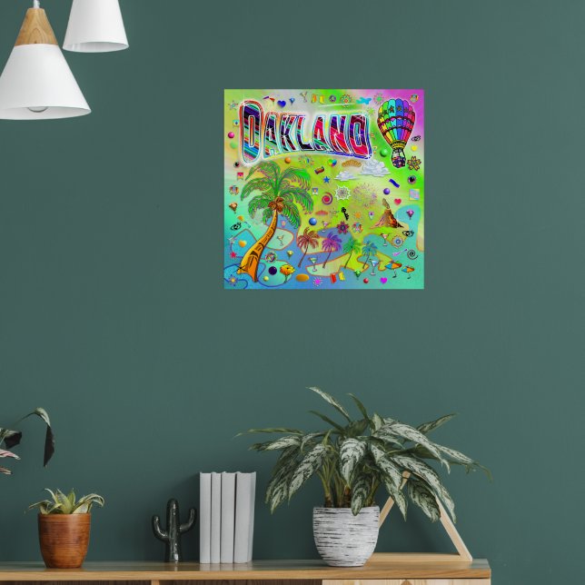 Oakland Timeless Melody Poster (Wohnzimmer 1)
