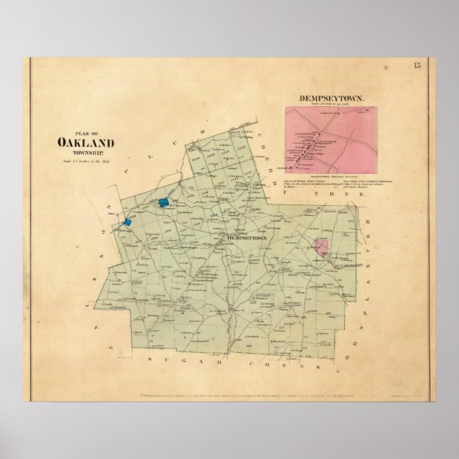 Oakland Township Poster (Vorne)