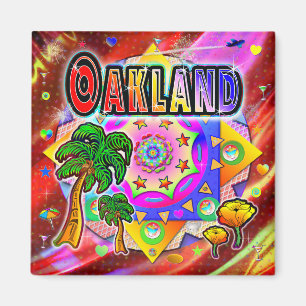 Oakland Tropical Friends Magnet