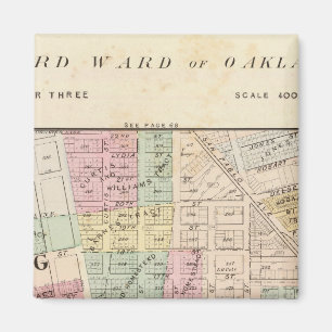 Oakland, Umgebung 3 Magnet