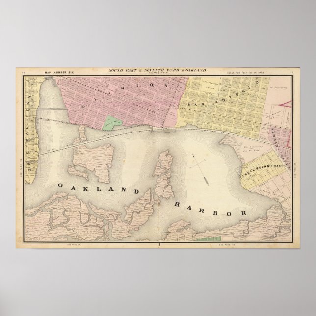 Oakland, Umgebung 6 Poster (Vorne)