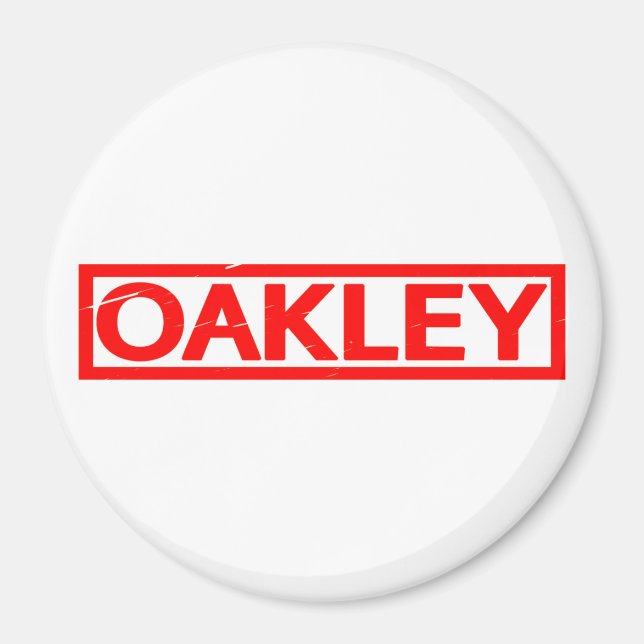 Oakley Briefmarke Magnet (Vorne)