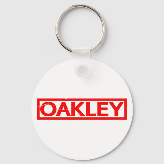 Oakley Briefmarke Schlüsselanhänger (Vorderseite)