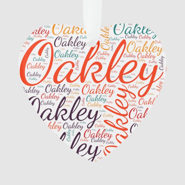 Oakley Ornament (Vorderseite)