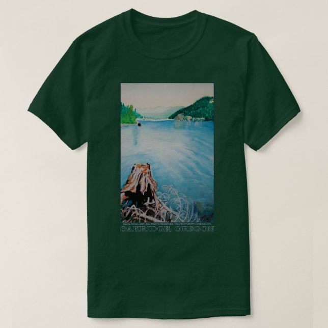 Oakridge-Reservoir 4 T-Shirt (Design vorne)