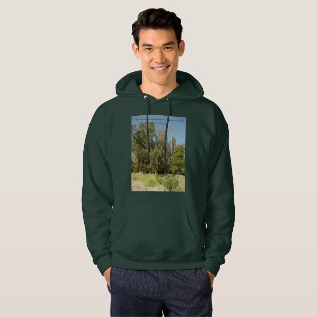 Oaks Park Heimat für wild lebende Tiere Hoodie (Vorne ganz)