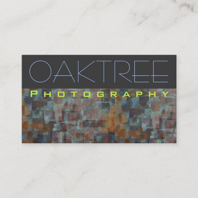 "Oaktree " Visitenkarte (Vorderseite)