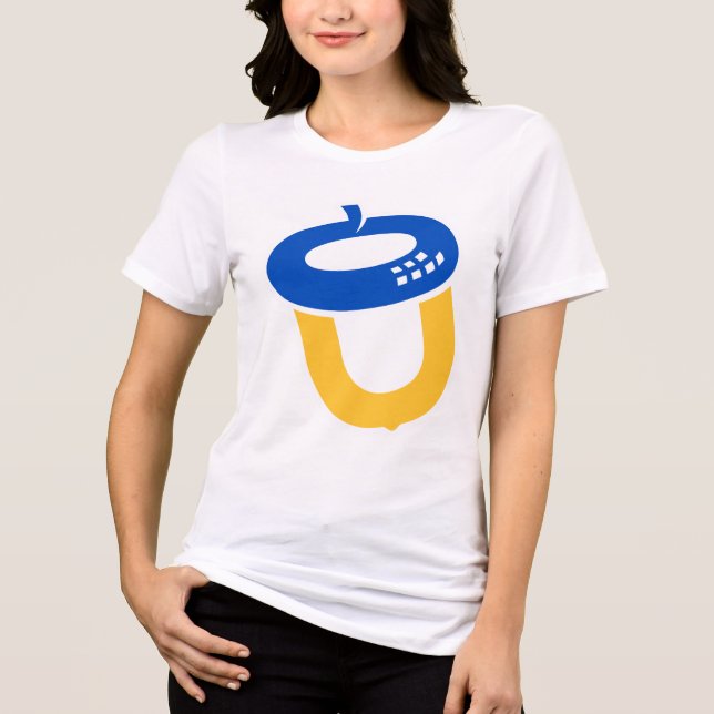 Oakwood-Universität Tri-Blend Shirt (Vorderseite)