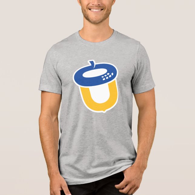 Oakwood-Universität Tri-Blend Shirt (Vorderseite)