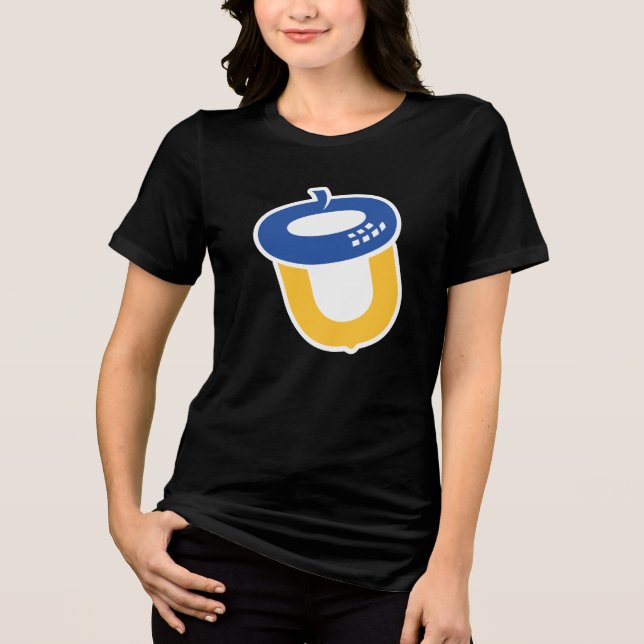 Oakwood-Universität Tri-Blend Shirt (Vorderseite)