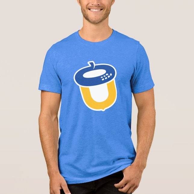 Oakwood-Universität Tri-Blend Shirt (Vorderseite)