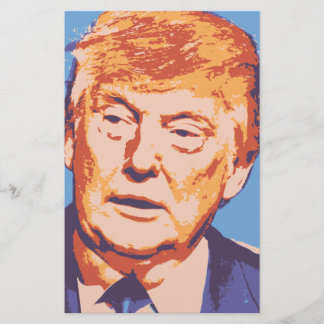 Oange Donald Trump Briefpapier