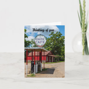 Oark Gas Pumps Card denken Sie an Ihre Karte