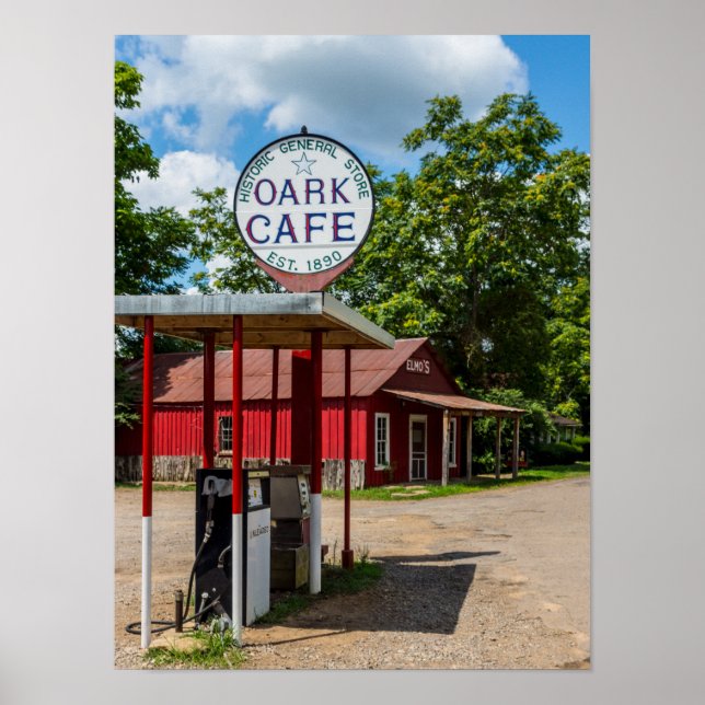 Oark-Gaspumpen Poster (Vorne)