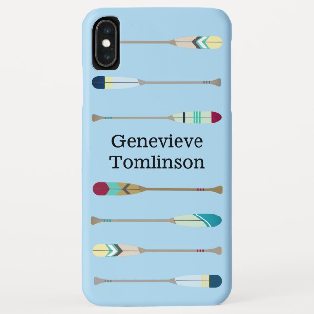 Oars im Vintagen Stil Case-Mate iPhone Hülle (Rückseite)