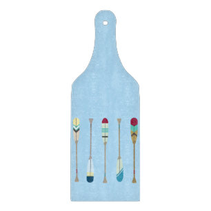 Oars im Vintagen Stil Schneidebrett