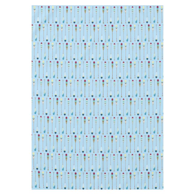 Oars im Vintagen Stil Tischdecke (Vorderseite)