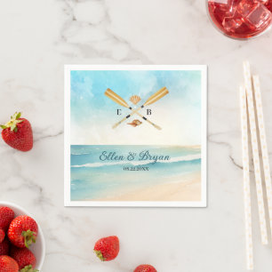 Oars Wedding Serviette
