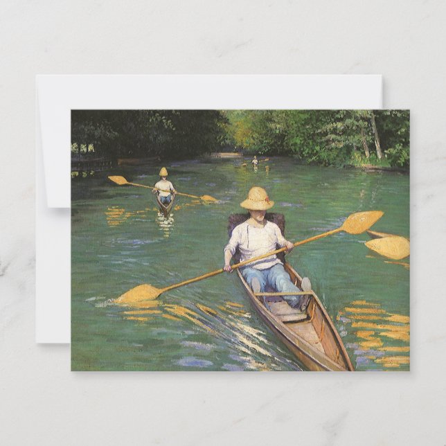 Oarsmen von Gustave Caillebotte, Vintage Kunst (Vorderseite)
