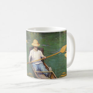 Oarsmen von Gustave Caillebotte, Vintage Kunst Kaffeetasse