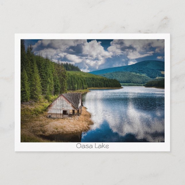 Oasa Lake Postkarte (Vorderseite)