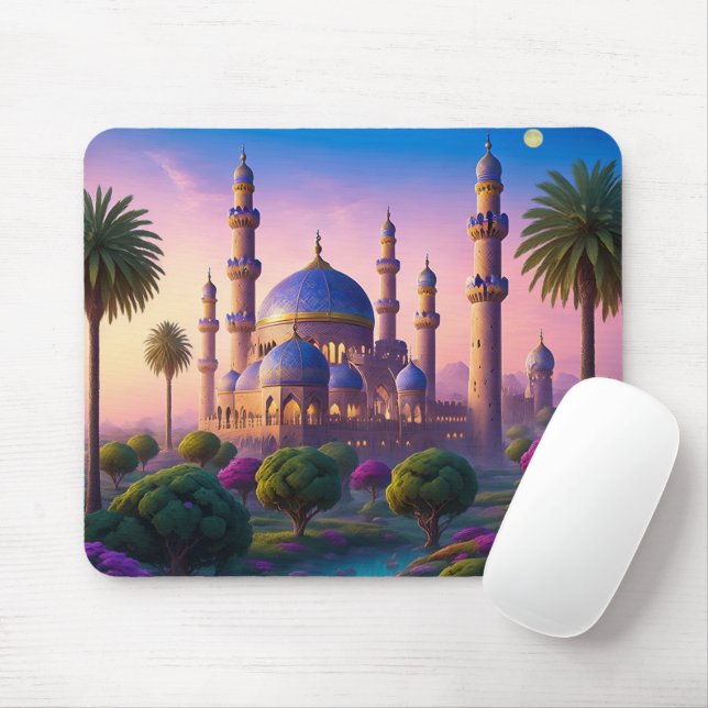 Oase der Burg Minaret Mousepad (Mit Mouse)
