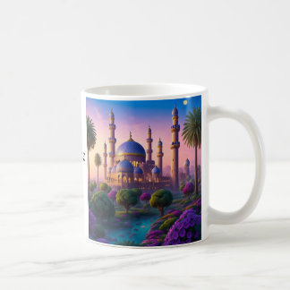 Oase der Burg Minaret - Türkisch Kaffeetasse
