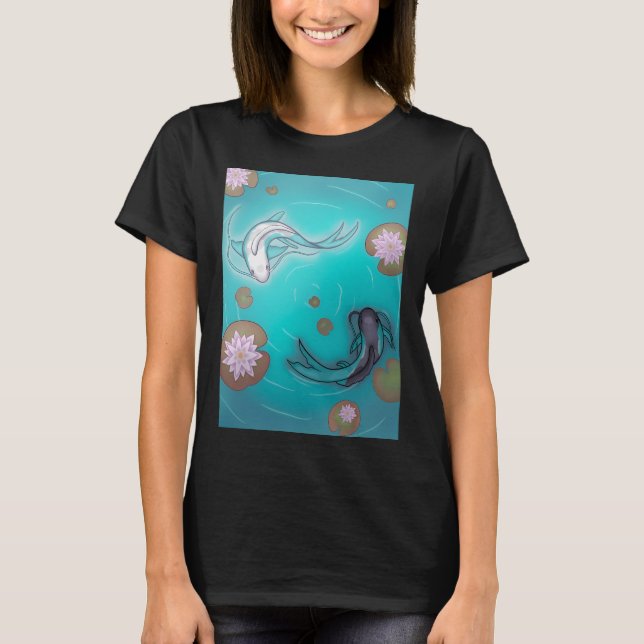 Oase Koi T-Shirt (Vorderseite)