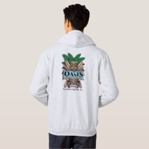 Oase Tiki Bar und GrillHoodie (Licht) Hoodie