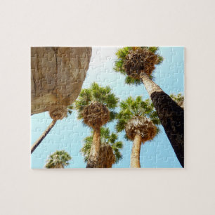 Oasenpalmen im Joshua Tree National Park Puzzle