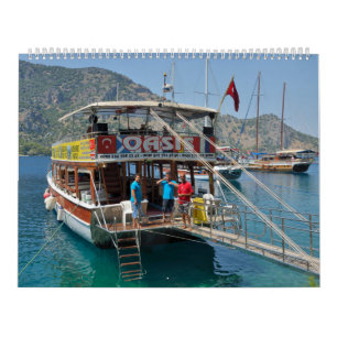 "Oasis"-Boot in Fethiye Kalender