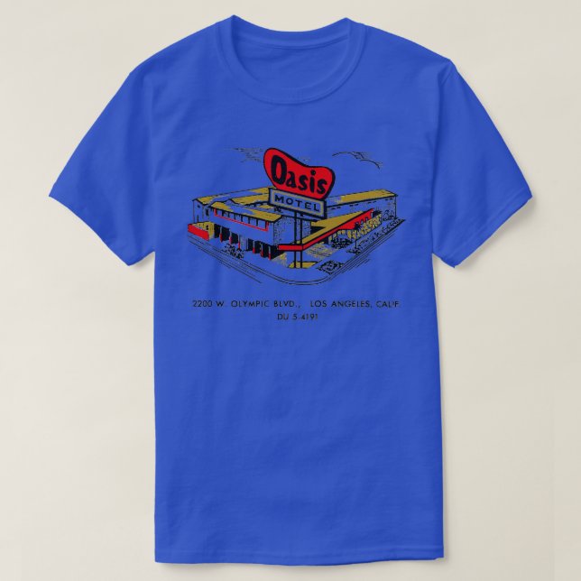 Oasis Motel T-Shirt (Design vorne)