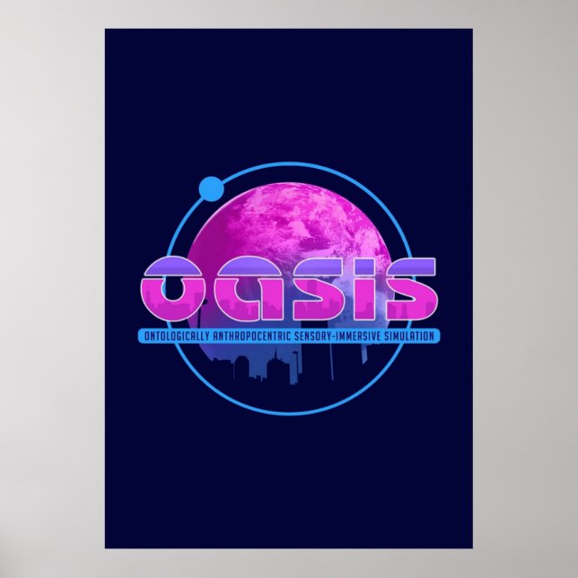 Oasis Ready Player One Poster (Vorne)