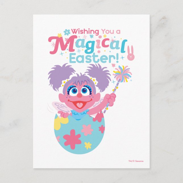 Oaster Abby Cadabby Postkarte (Vorderseite)