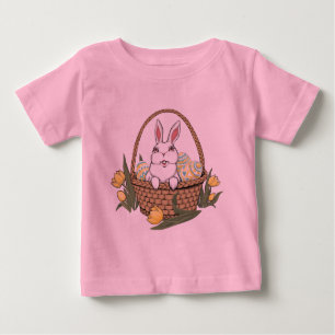 Oaster Bunny Baby Shirt Baby Osterteppich Shirt