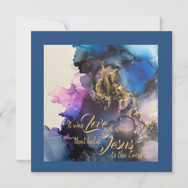 Oaster Hallelujah Note Card Dankeskarte (Vorderseite)