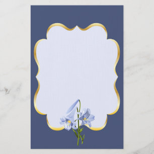 Oaster Lily Bouquet Briefpapier