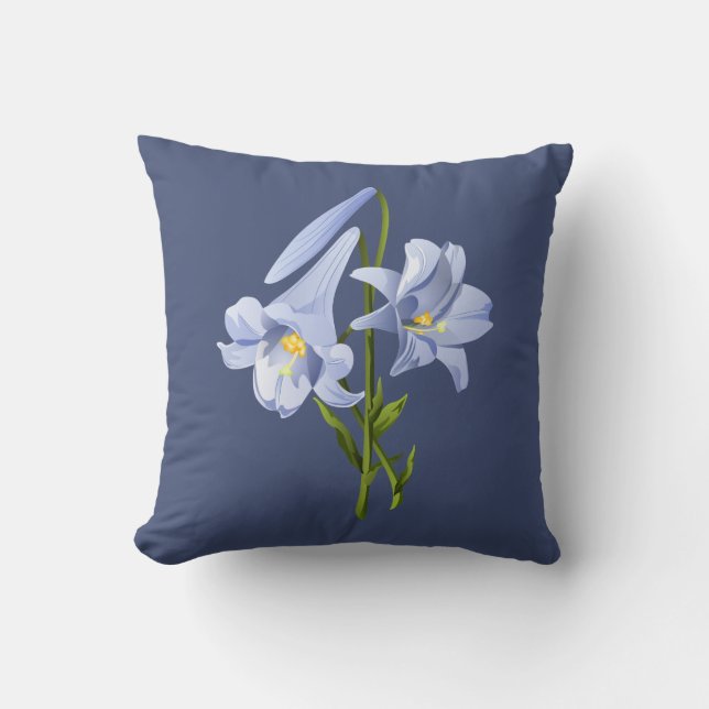 Oaster Lily Bouquet Kissen (Vorderseite)