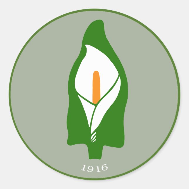 Oaster Lily Stickers (Vorderseite)