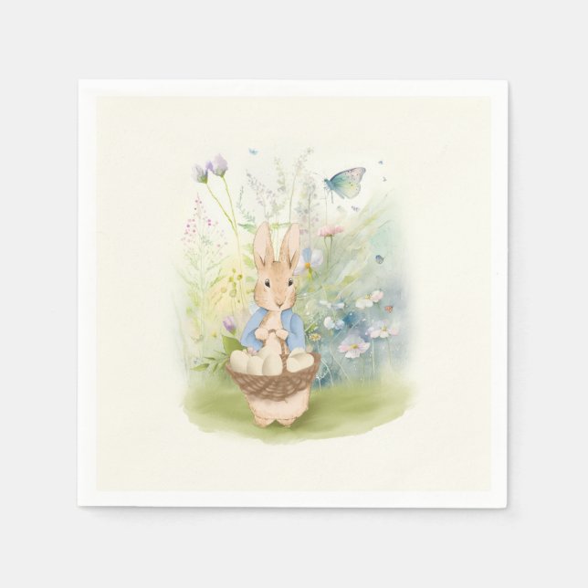 Oaster Peter Rabbit Napkins Serviette (Vorderseite)