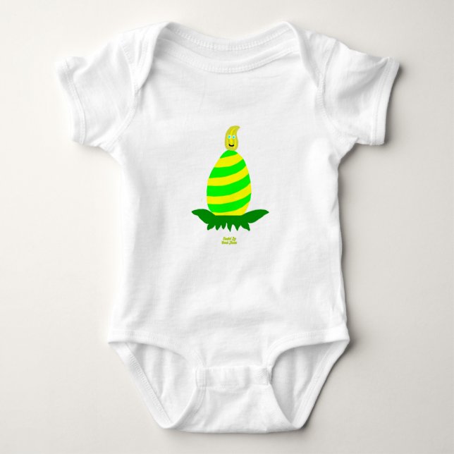 Oaster wünscht Baby Jersey Bodysuit Baby Strampler (Vorderseite)