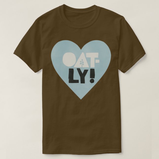 Oatly Heart  T-Shirt (Design vorne)