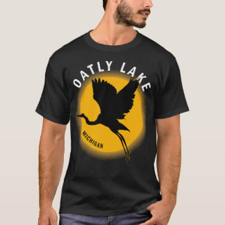Oatly Lake - Michigan Heron T-Shirt