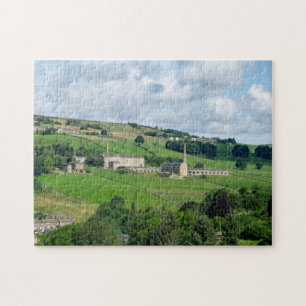 Oats Royd Mühle - Historische Yorkshire-Landschaft Puzzle