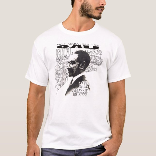 OAU Haile Selassie T-Shirt (Vorderseite)