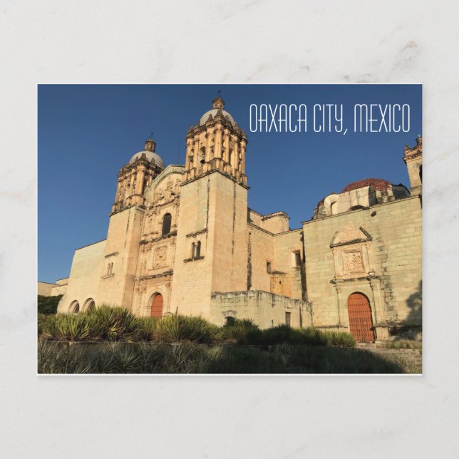Oaxaca City Mexico, Templo de Santo Domingo Postkarte (Vorderseite)